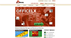 Desktop Screenshot of mendax.com